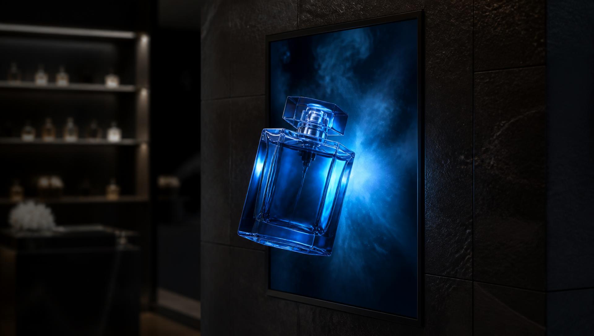 Samsung Spatial Display in a luxury retail environment