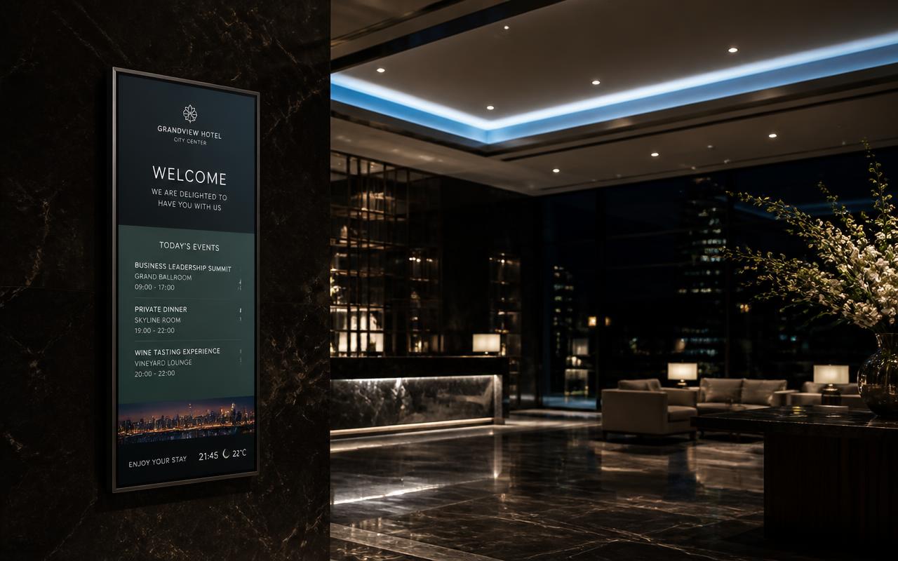 Hospitality e-paper application