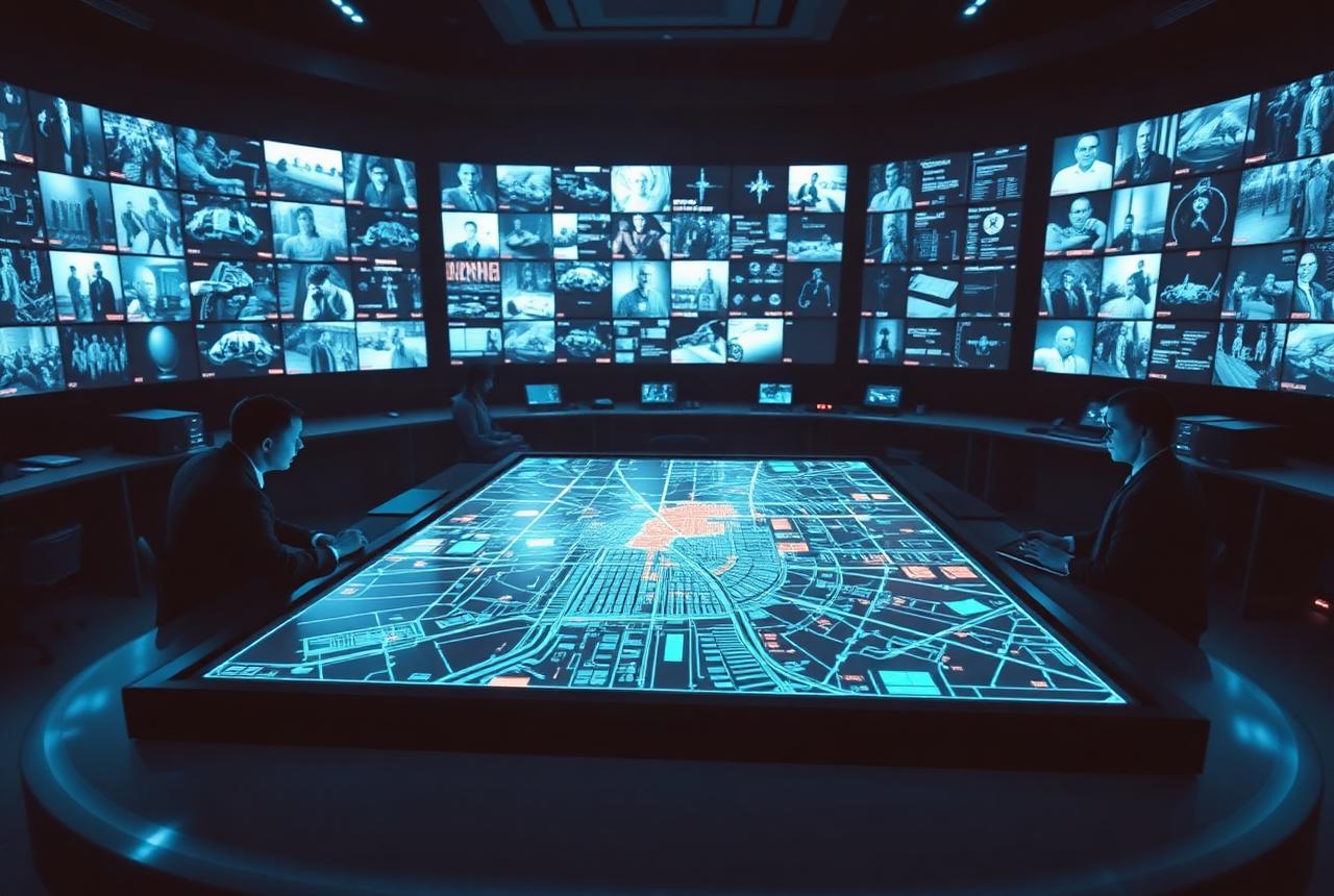 Command & Planning interactive table