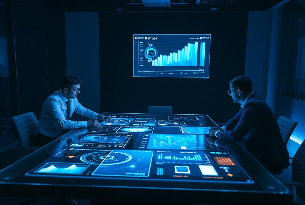 Corporate Collaboration interactive table