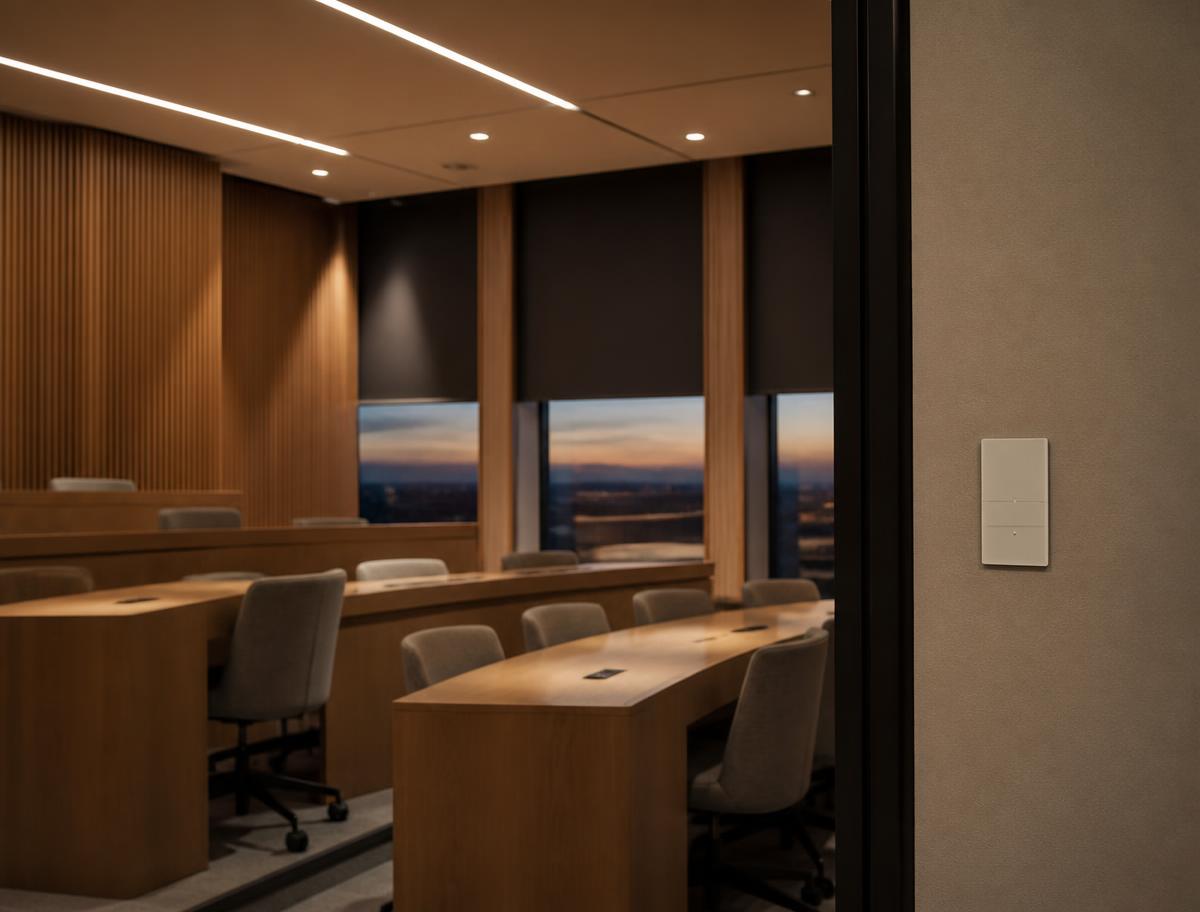 Education environment with integrated integrated building technology