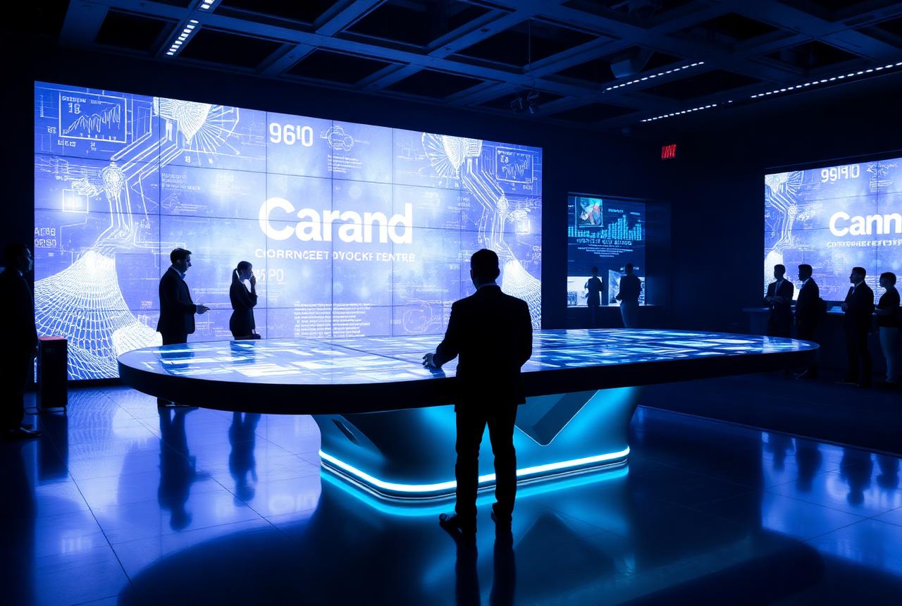 Experience Centers interactive table