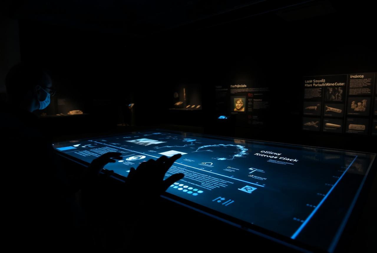 Museums & Culture interactive table