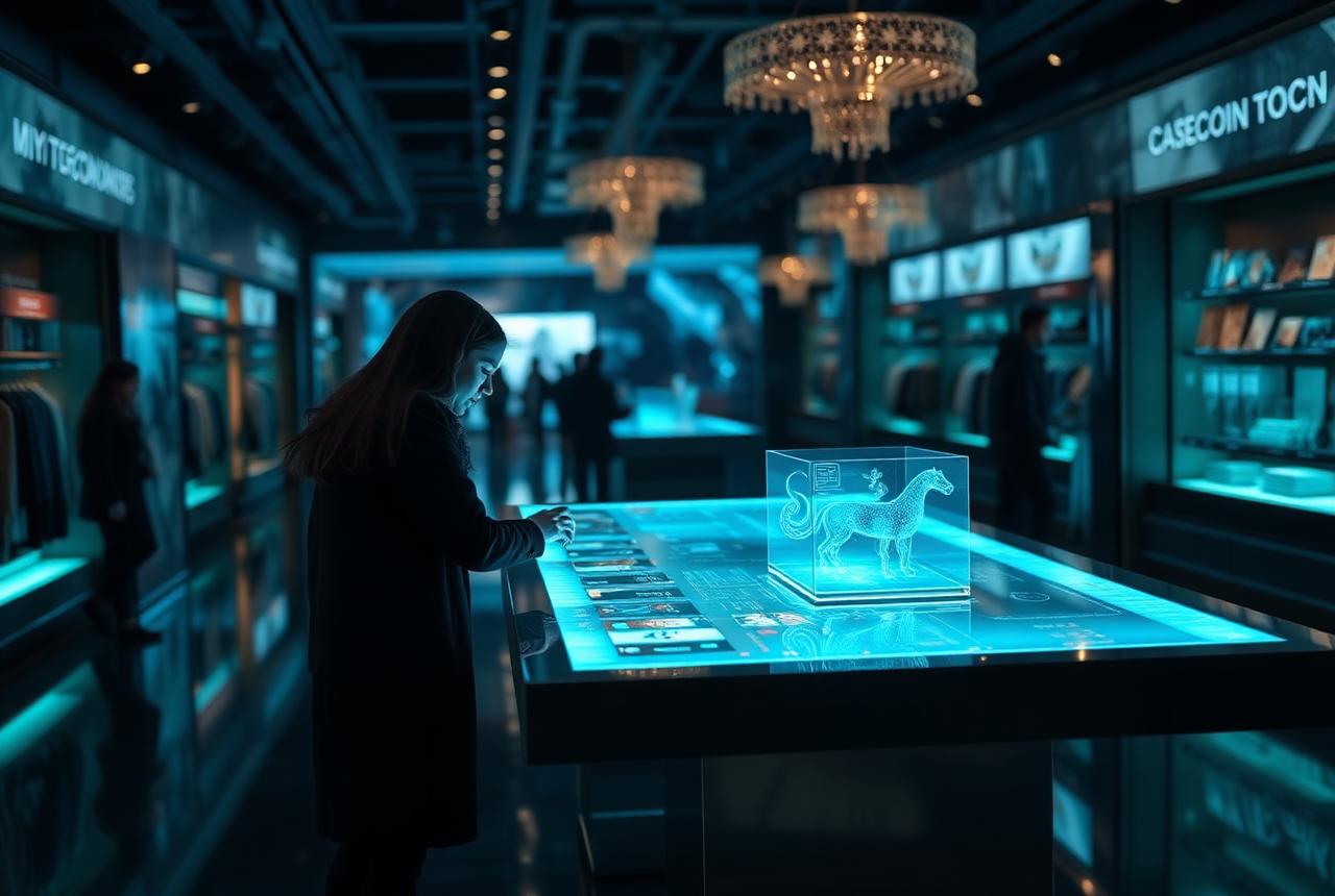 Retail interactive table