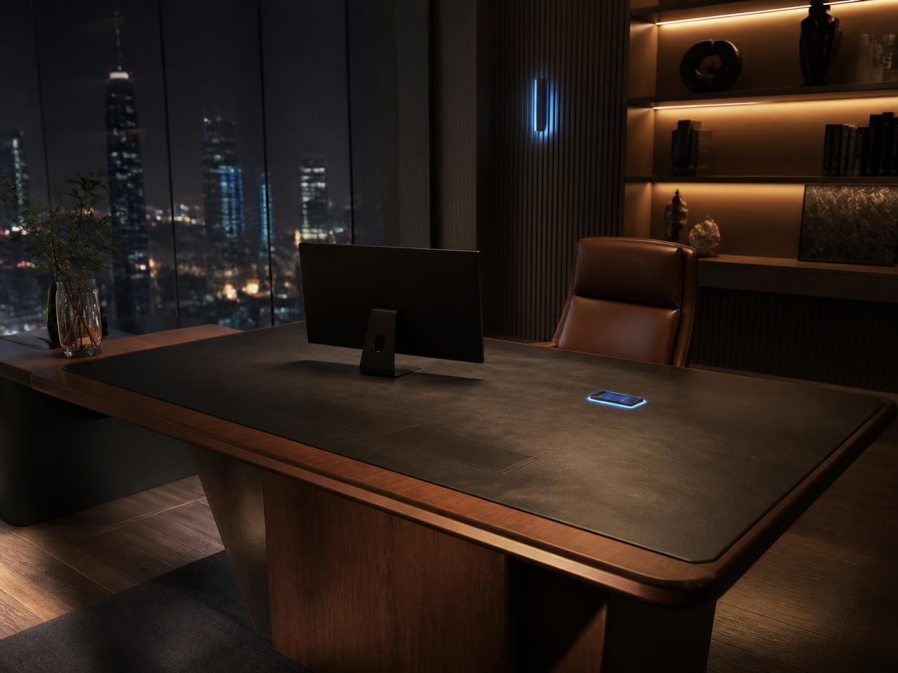 Executive desk tech