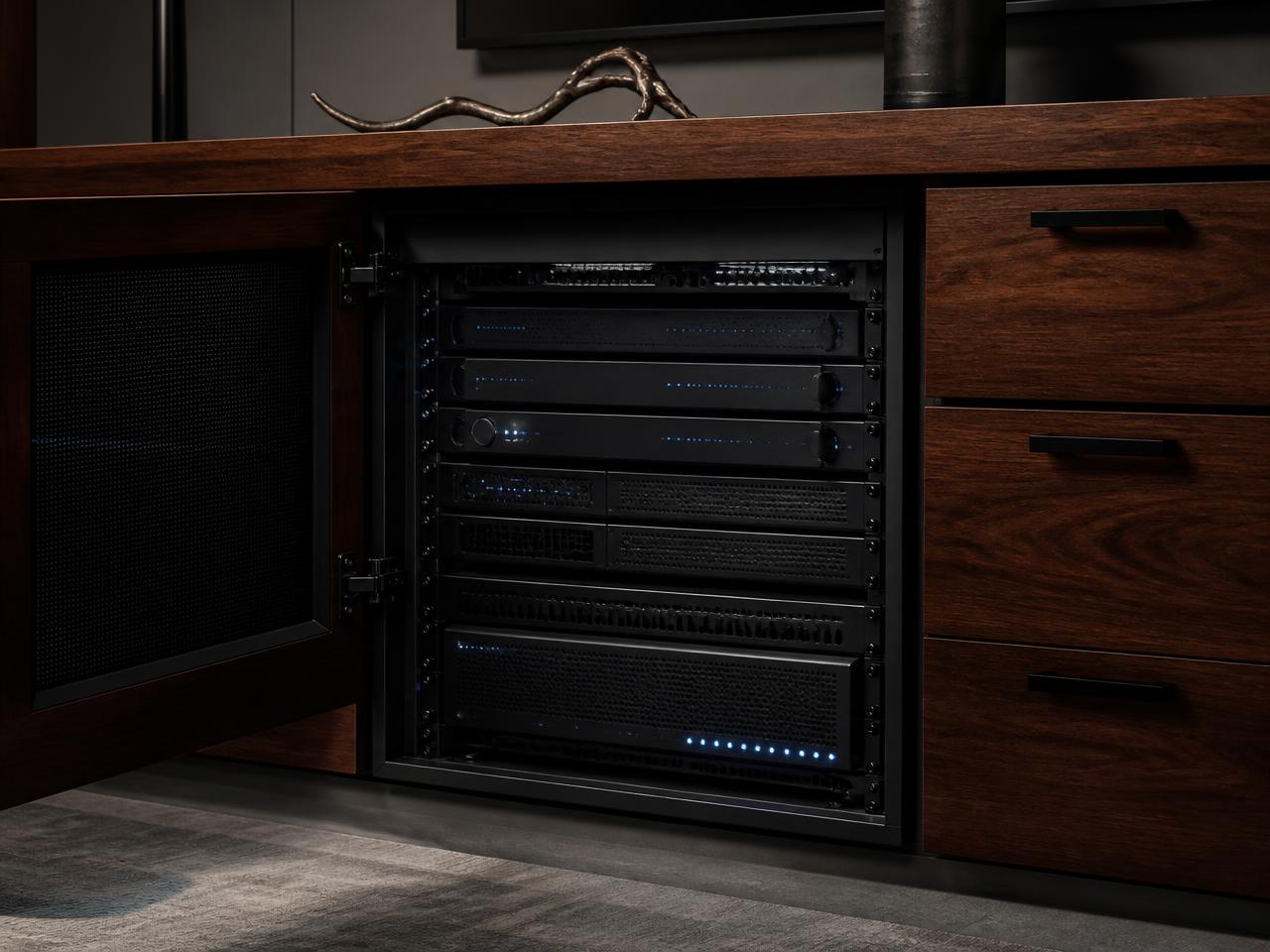 Racks & credenzas