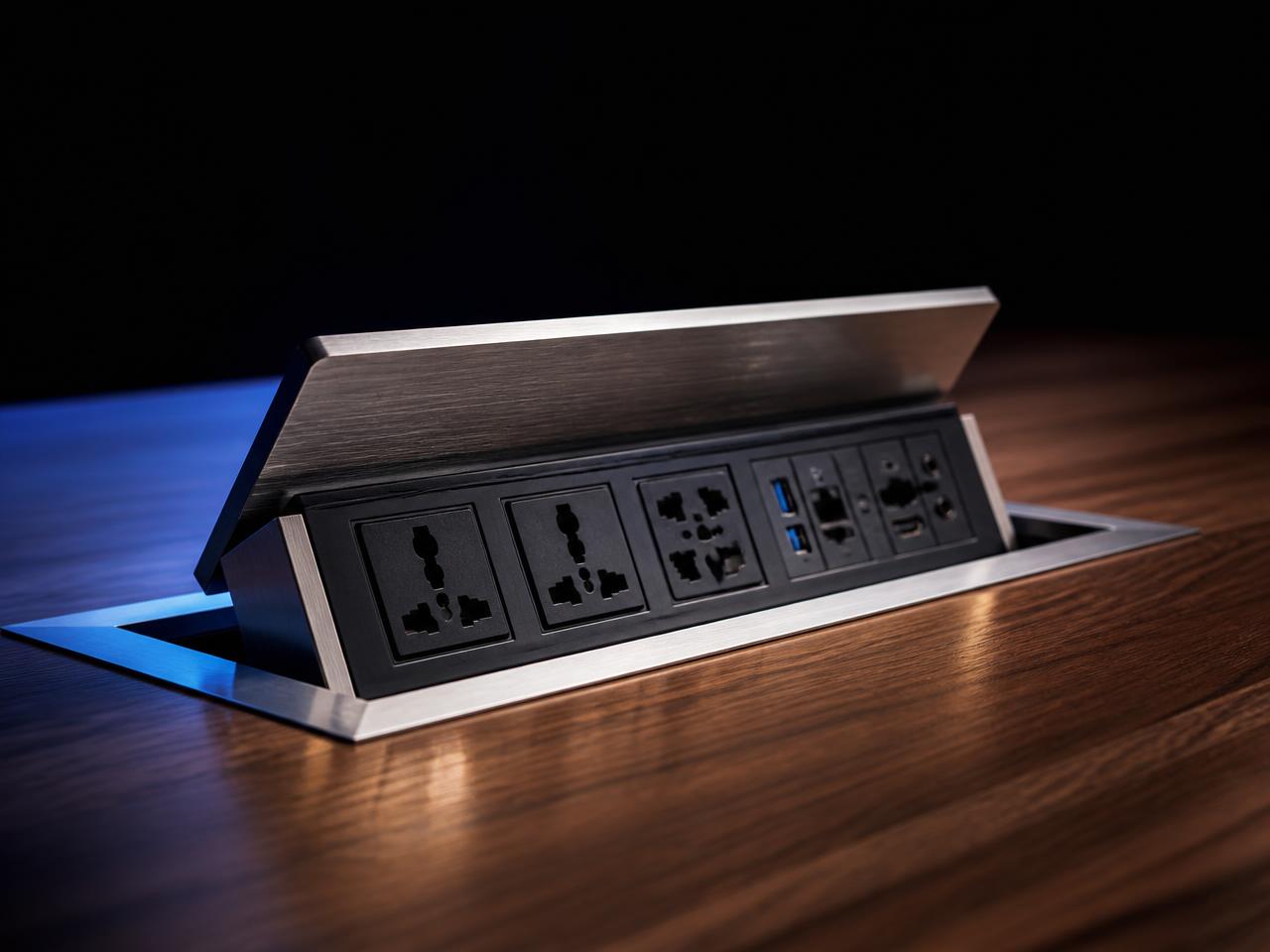 Pop-up table modules