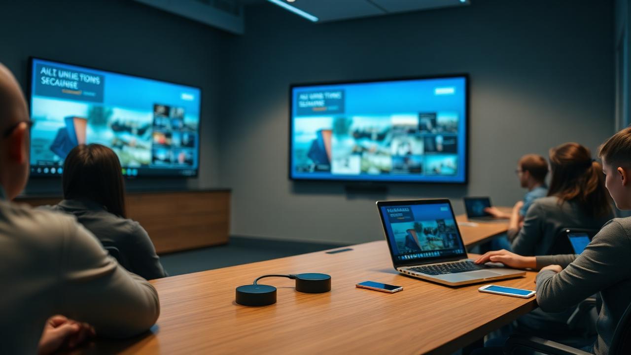 Wireless presentation