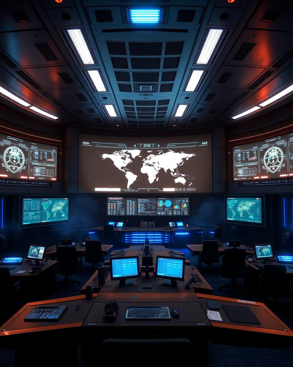 Command & Control Centers — cinematic CGI LED reference design