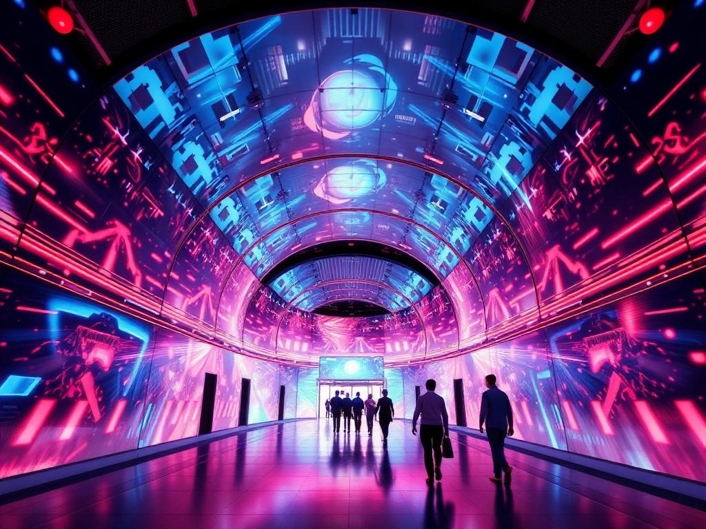 Immersive Entrance Tunnel