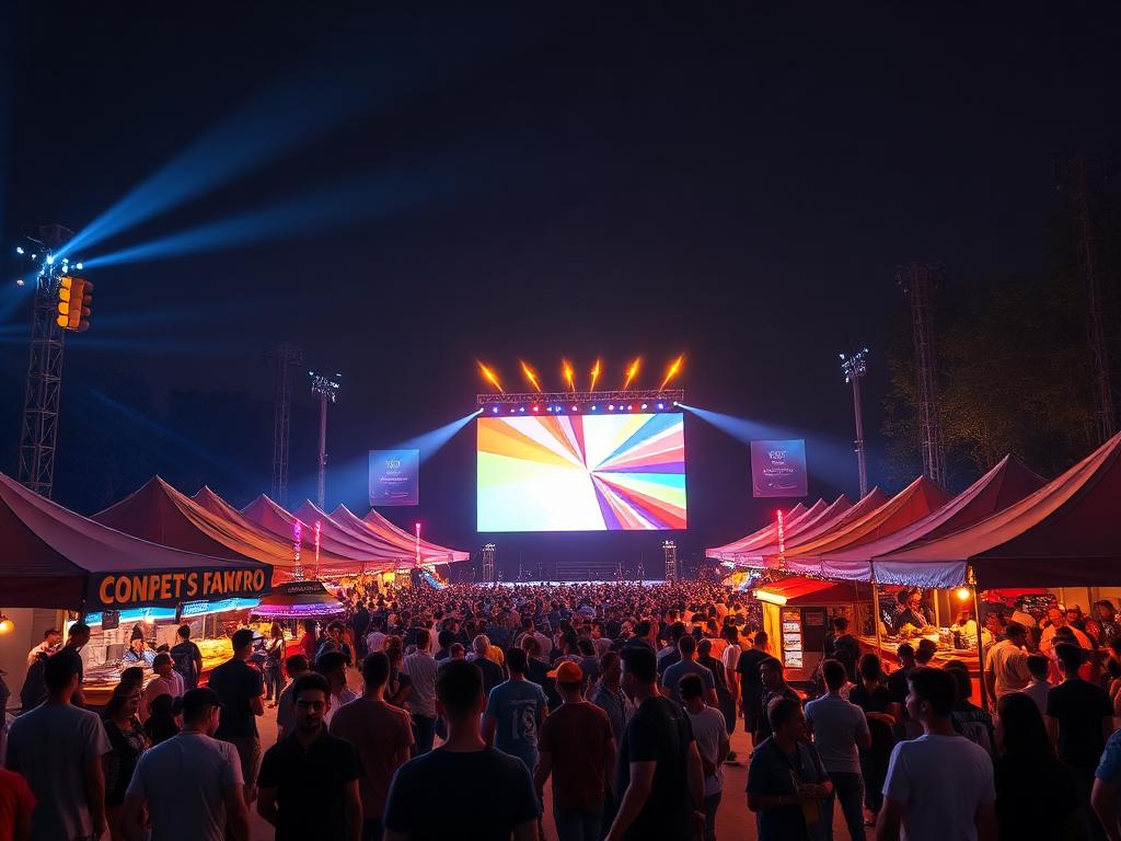 Outdoor Fan Village