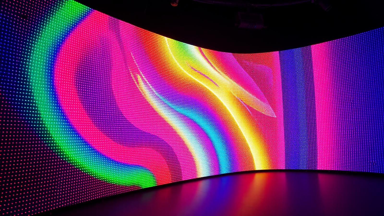 HDR Processing — CGI visualization of LED processing