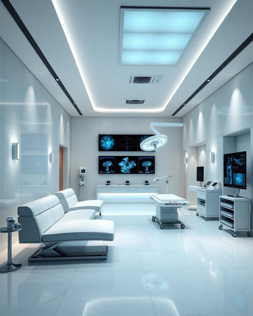 Hospitals & Healthcare — cinematic CGI LED reference design