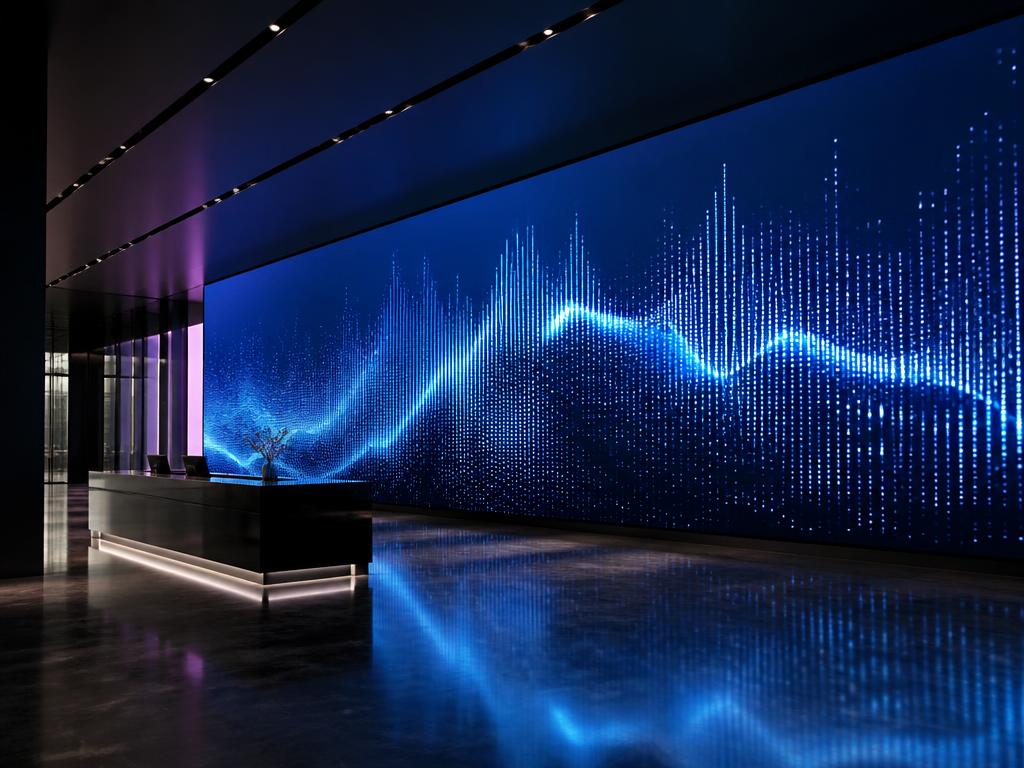 Indoor LED CGI product render