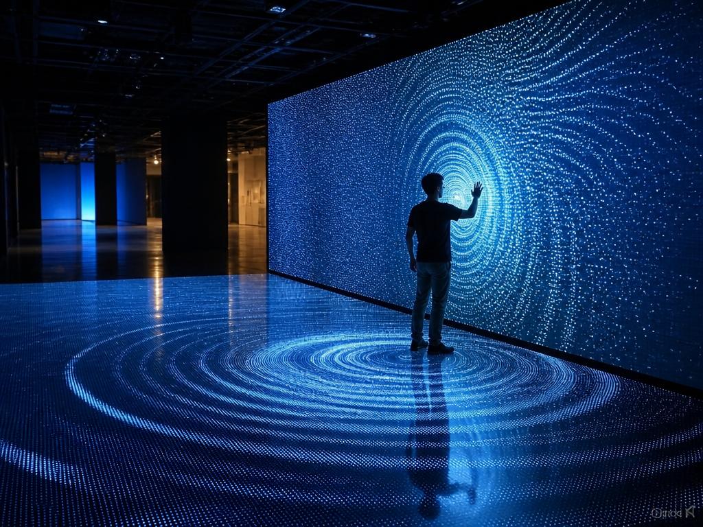 Interactive LED CGI product render