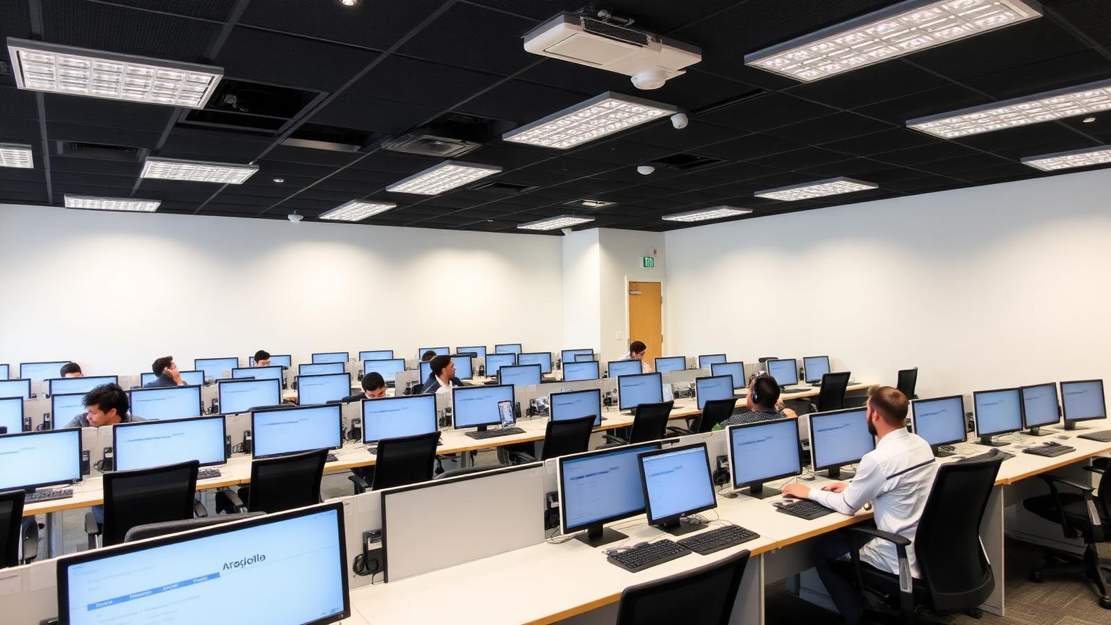 Instructor console & station audio in an education environment