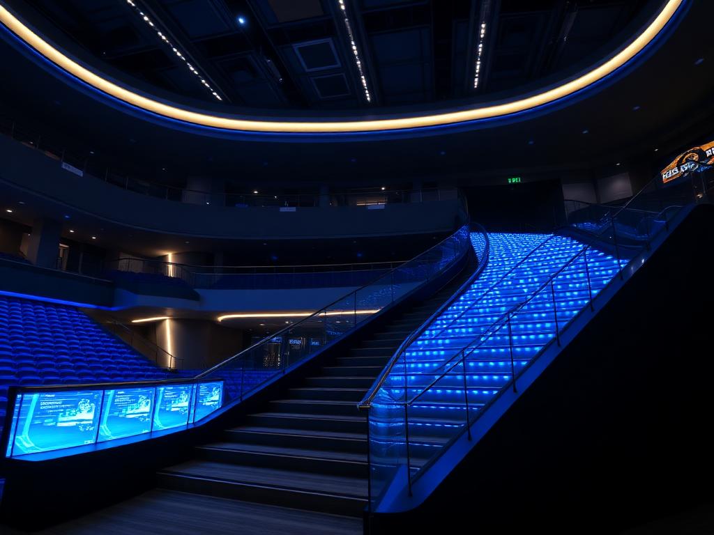 Interactive LED Stairs