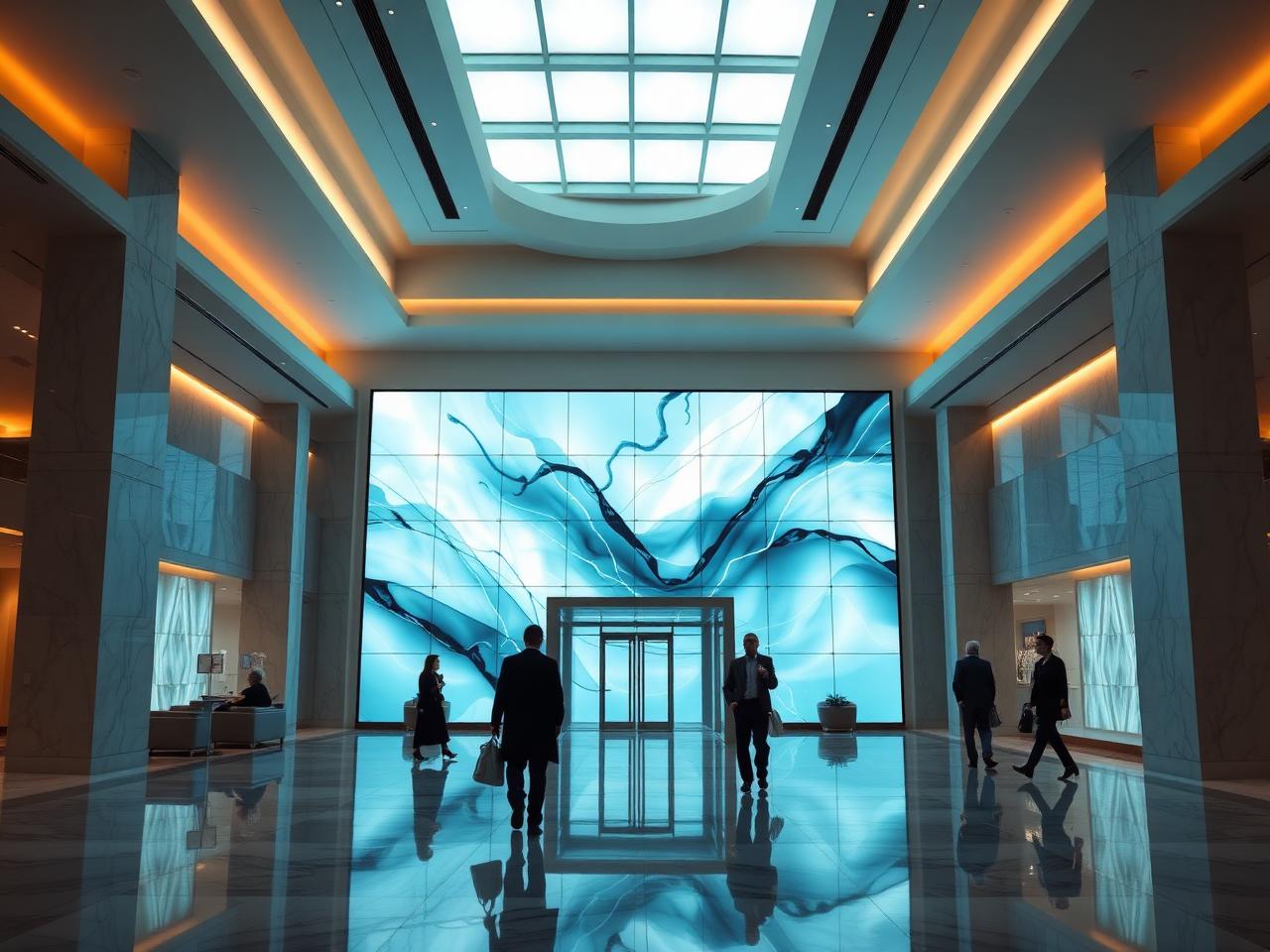 Lobby & Atrium LED Feature Walls