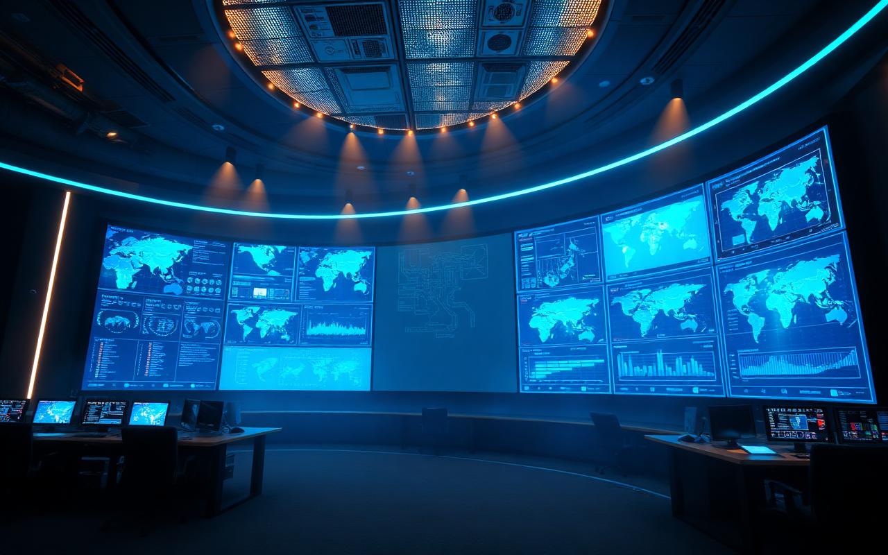Fine-Pitch LED Command Wall — Giga-Project AV project in Riyadh