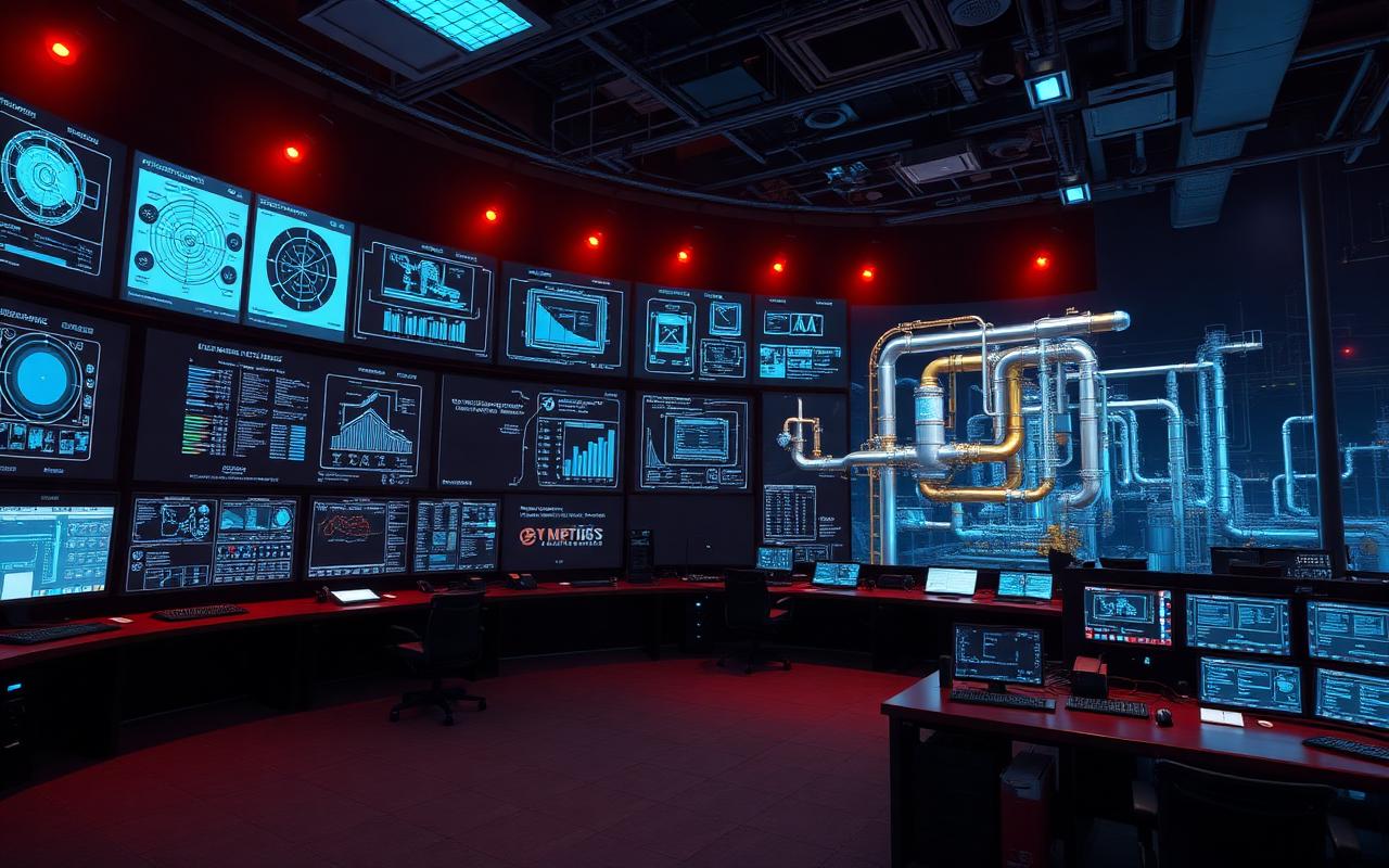 Refinery Operations Visualization — Energy AV project in Eastern Province