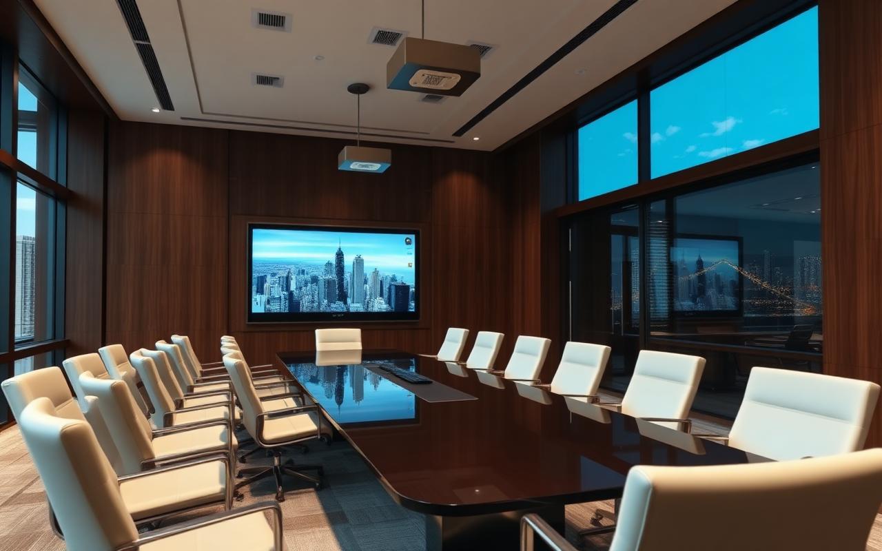 Headquarters Workplace AV — Enterprise AV project in Riyadh