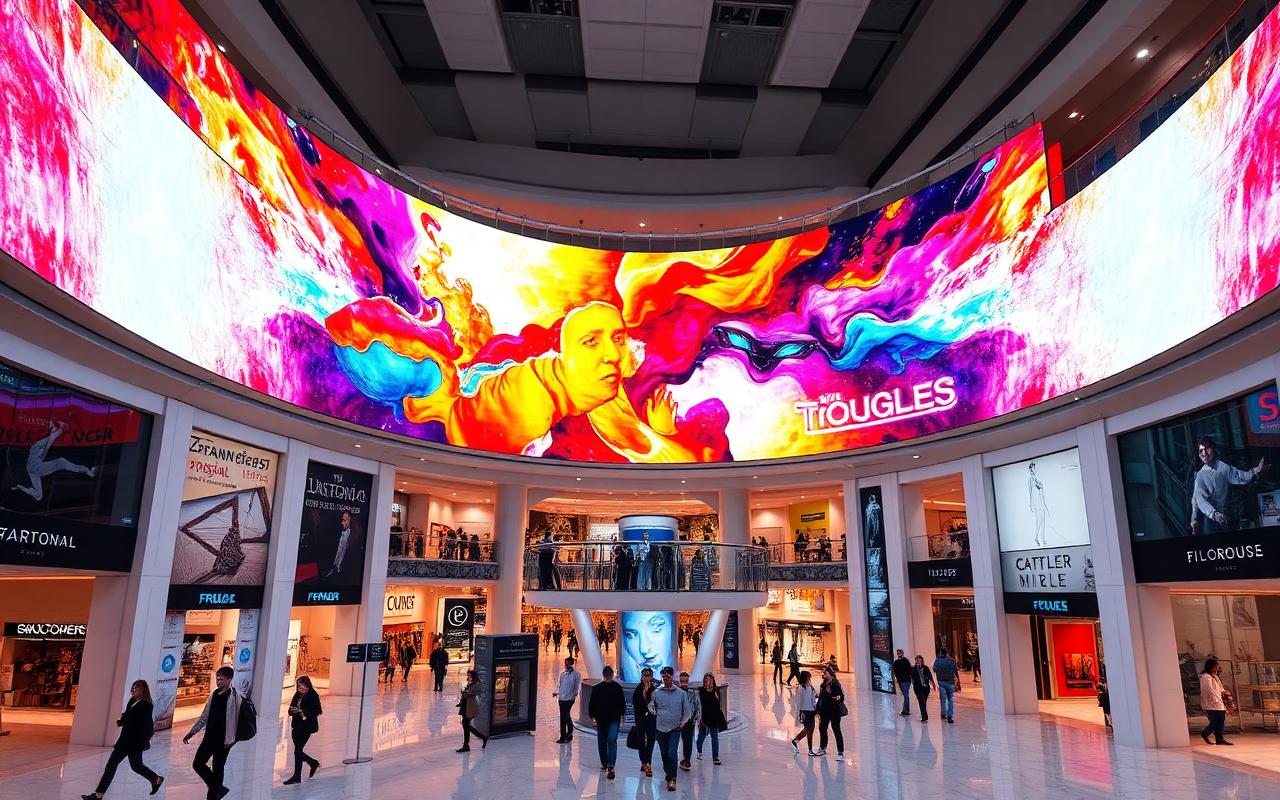 Anchor Mall Activation Wall — Retail AV project in Riyadh