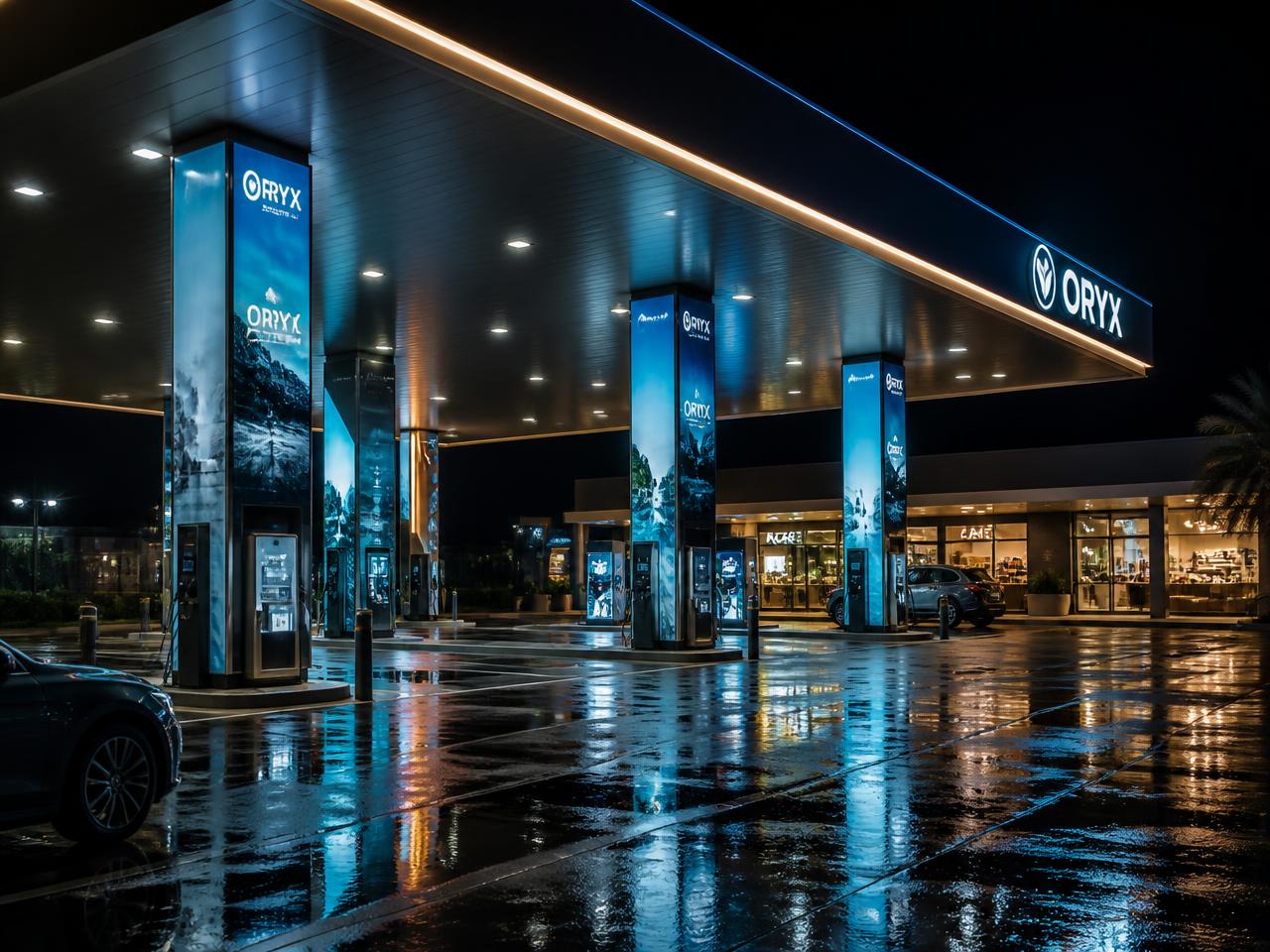 Petrol & Service Station Displays