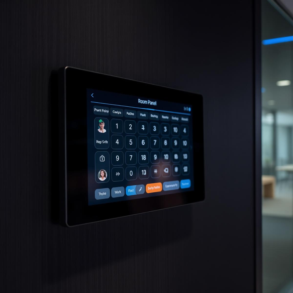 Room Scheduling Touch Panel 10"