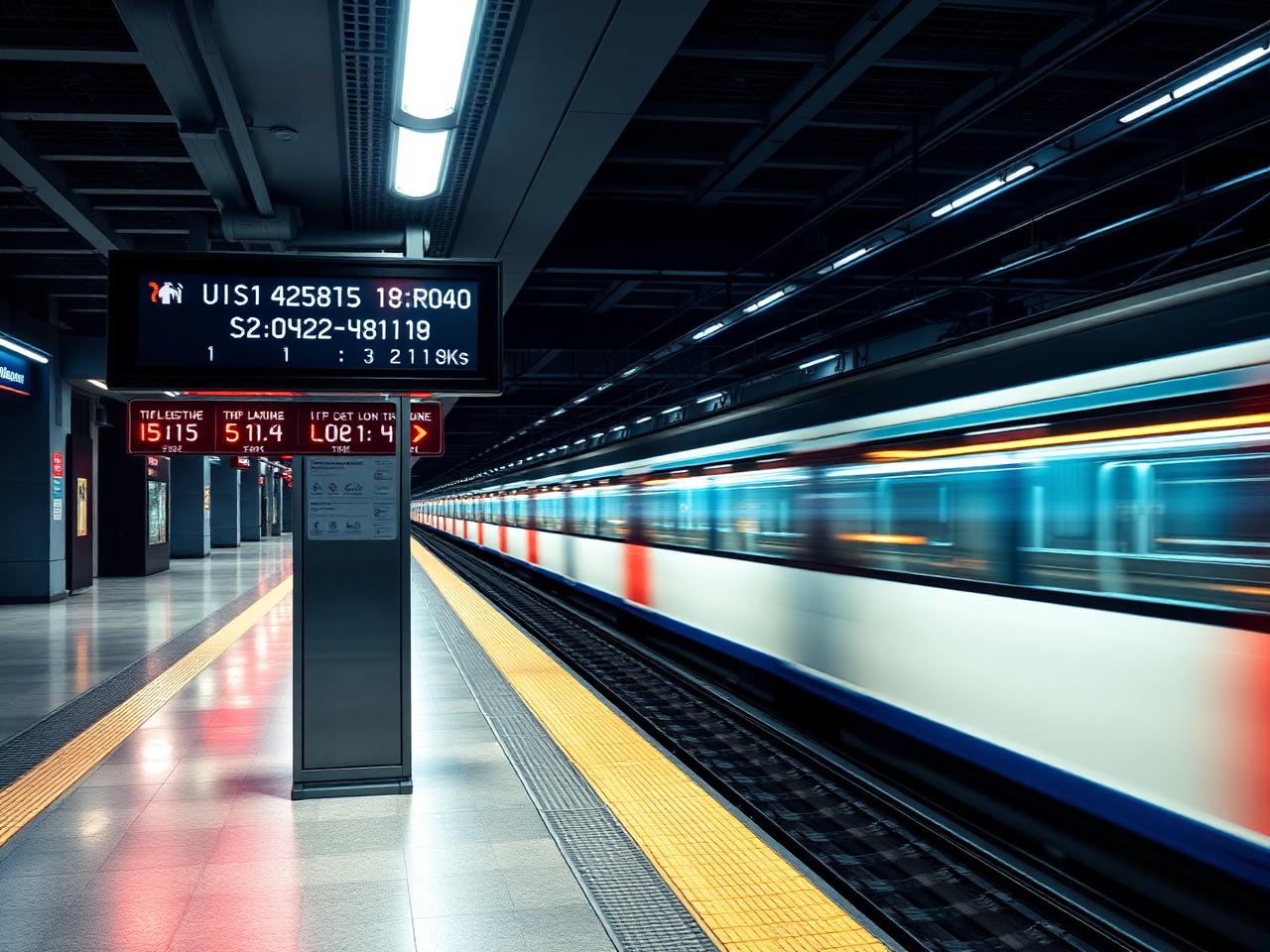 Rail, Metro & Bus Interchange PIDS