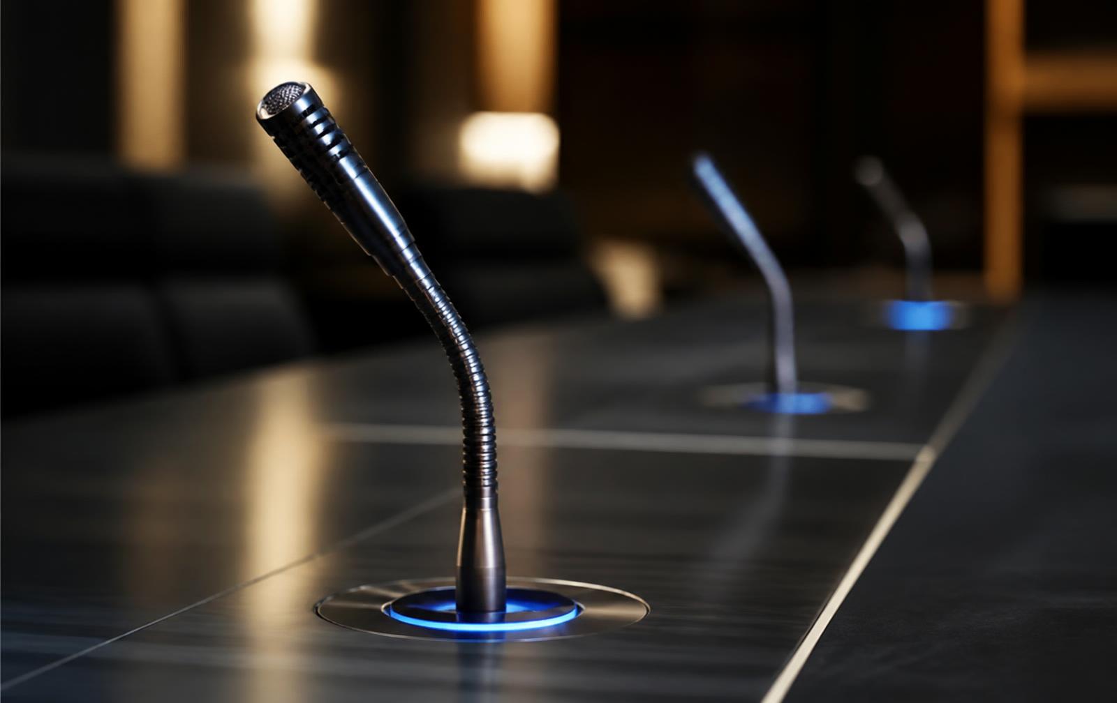 Retractable Microphones