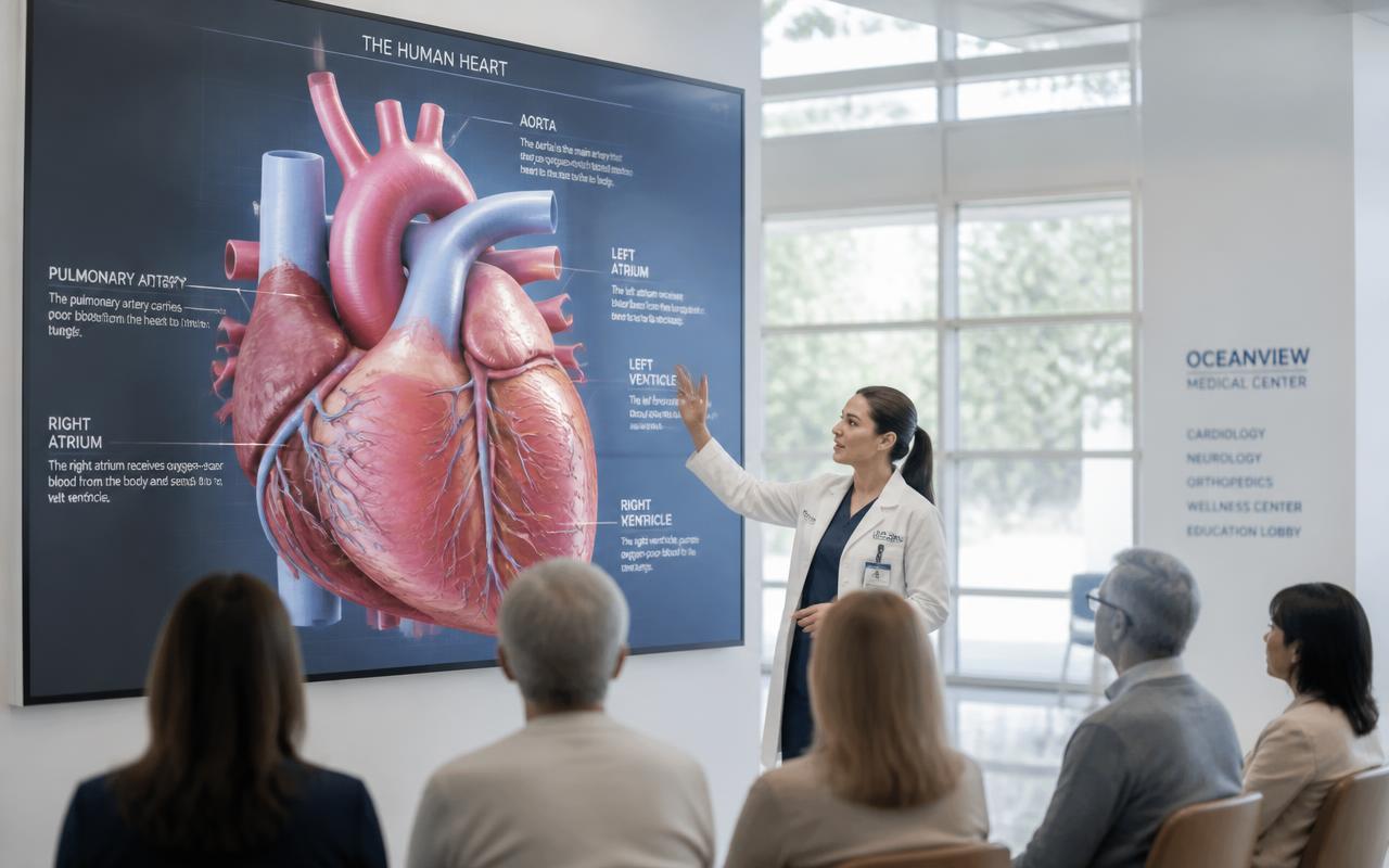 The education lobby — Samsung Spatial Display, Anatomy people understand