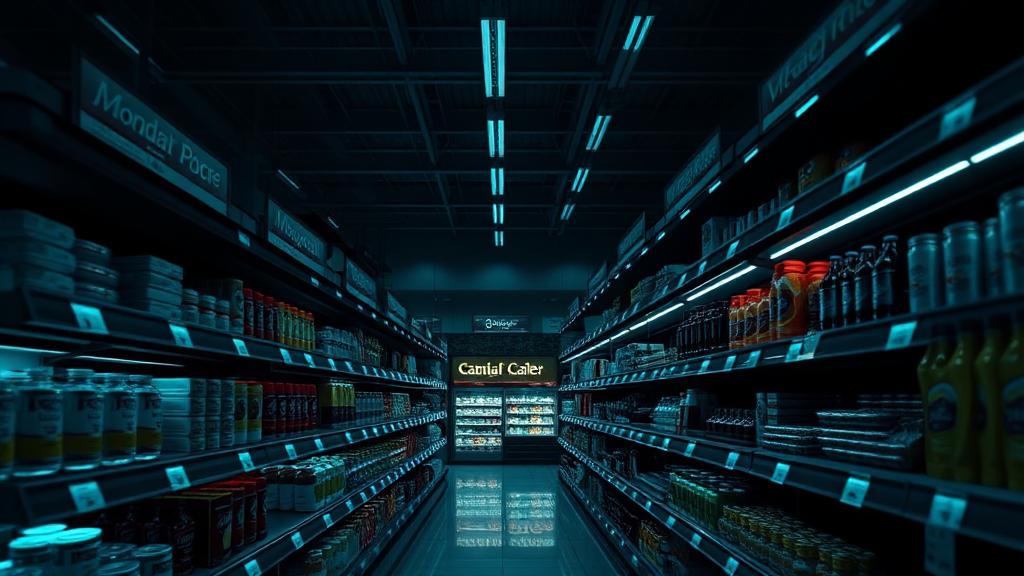 Supermarkets environment with CaesarTechs e-paper labels