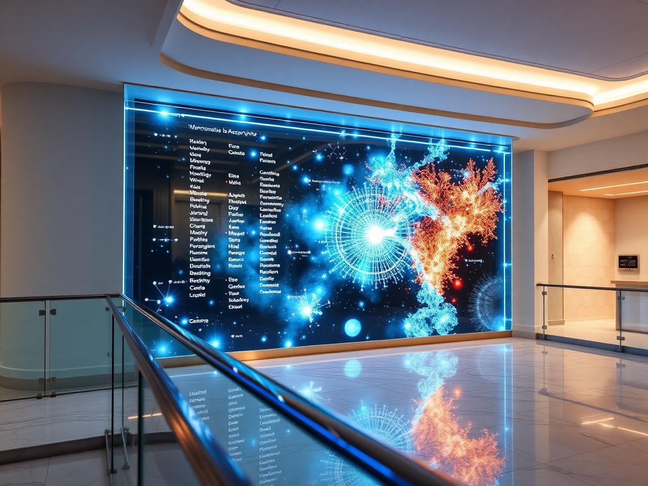 Transparent LED & Donor Recognition